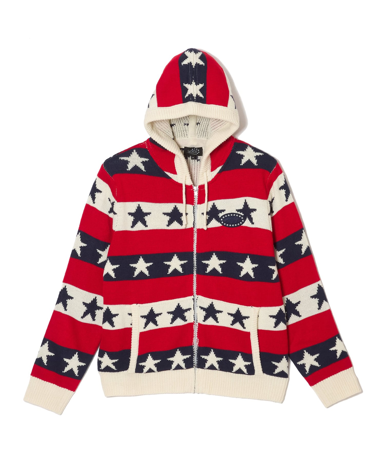 STAR KNIT HOODIE