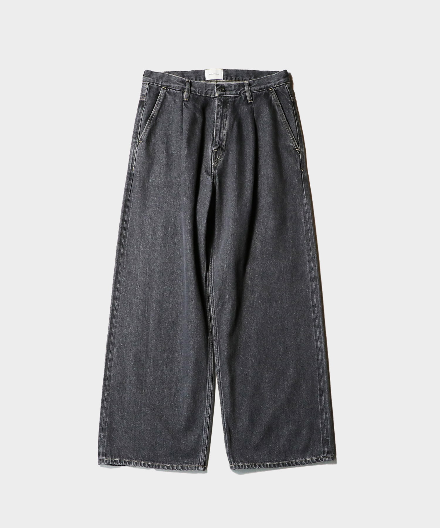 Selvedge wide jeans - Bio wash