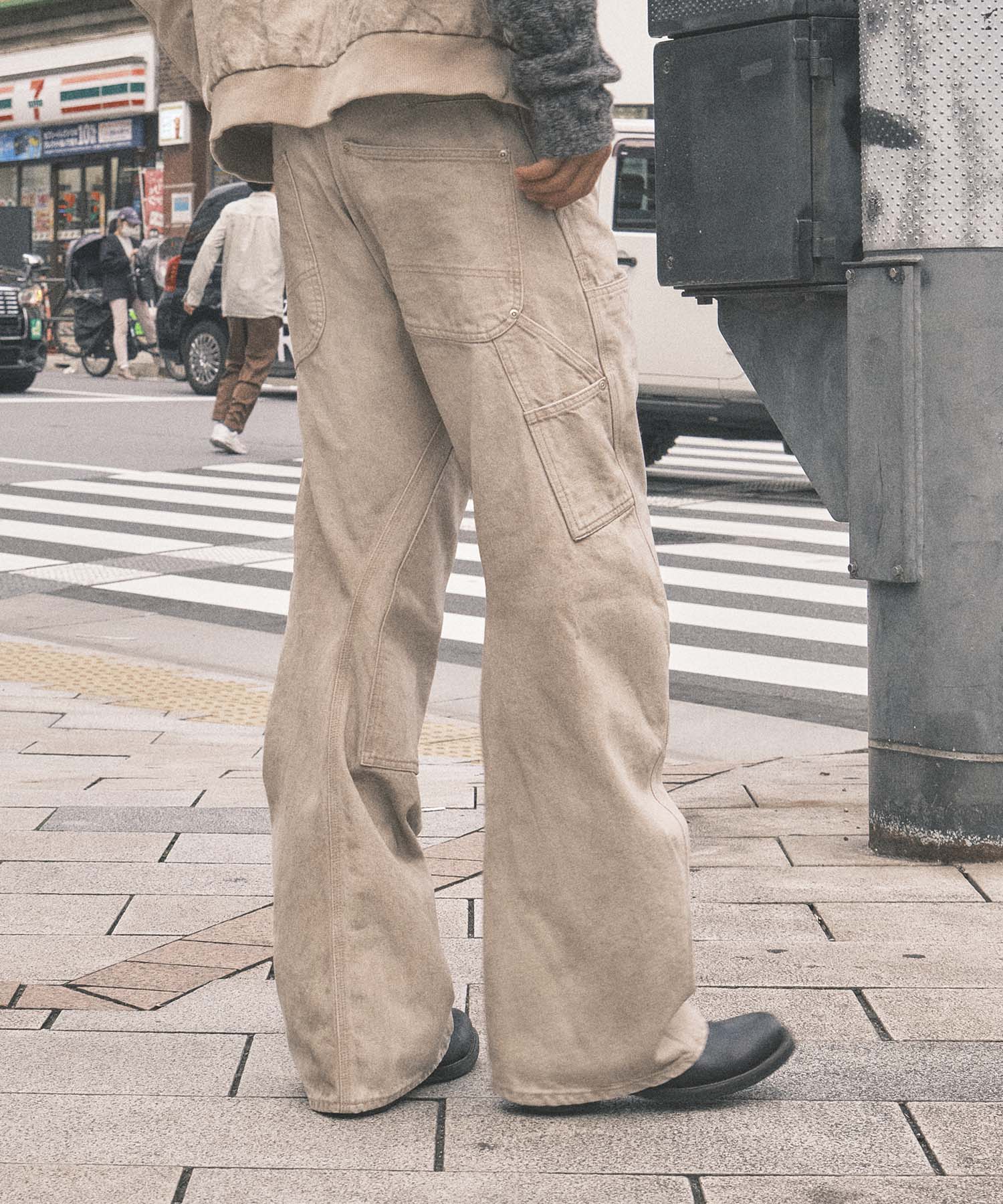 別注　3D TWISTED DOUBLE KNEE WORK PANTS