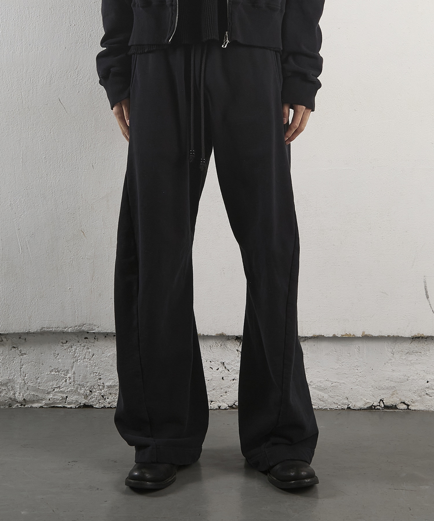 3D TWISTED LOUNGE WIDE PANTS