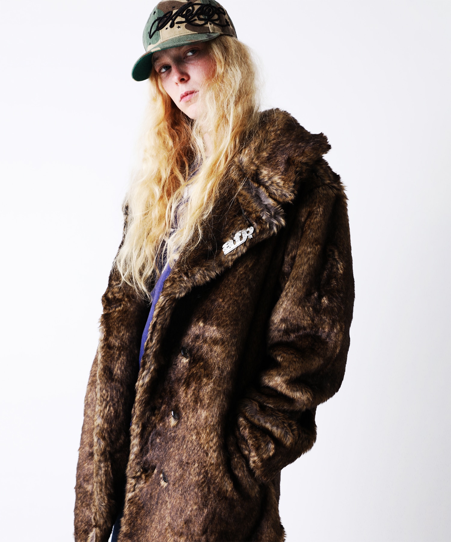 FAUX FUR COAT