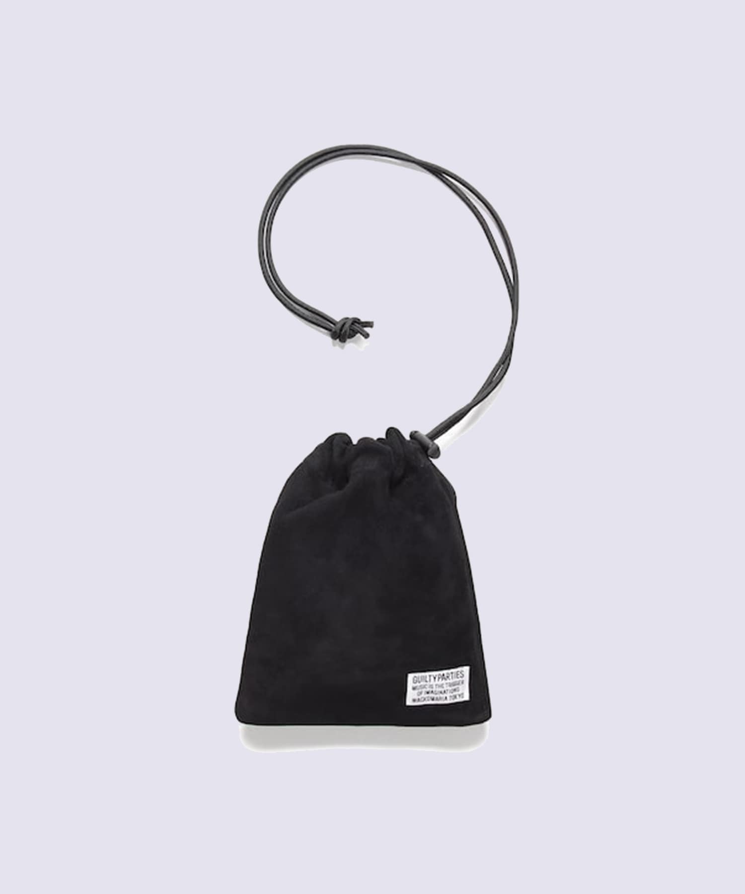 SUEDE LEATHER SHOULDER POUCH