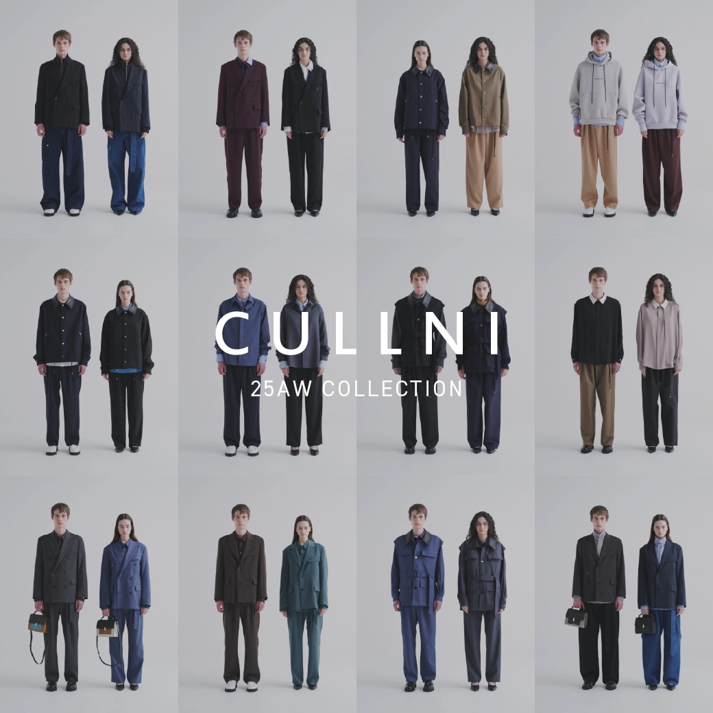 CULLNI 2025AW LOOK COLLECTION