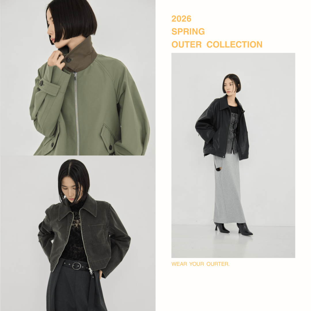 この春おすすめ、アウター3型