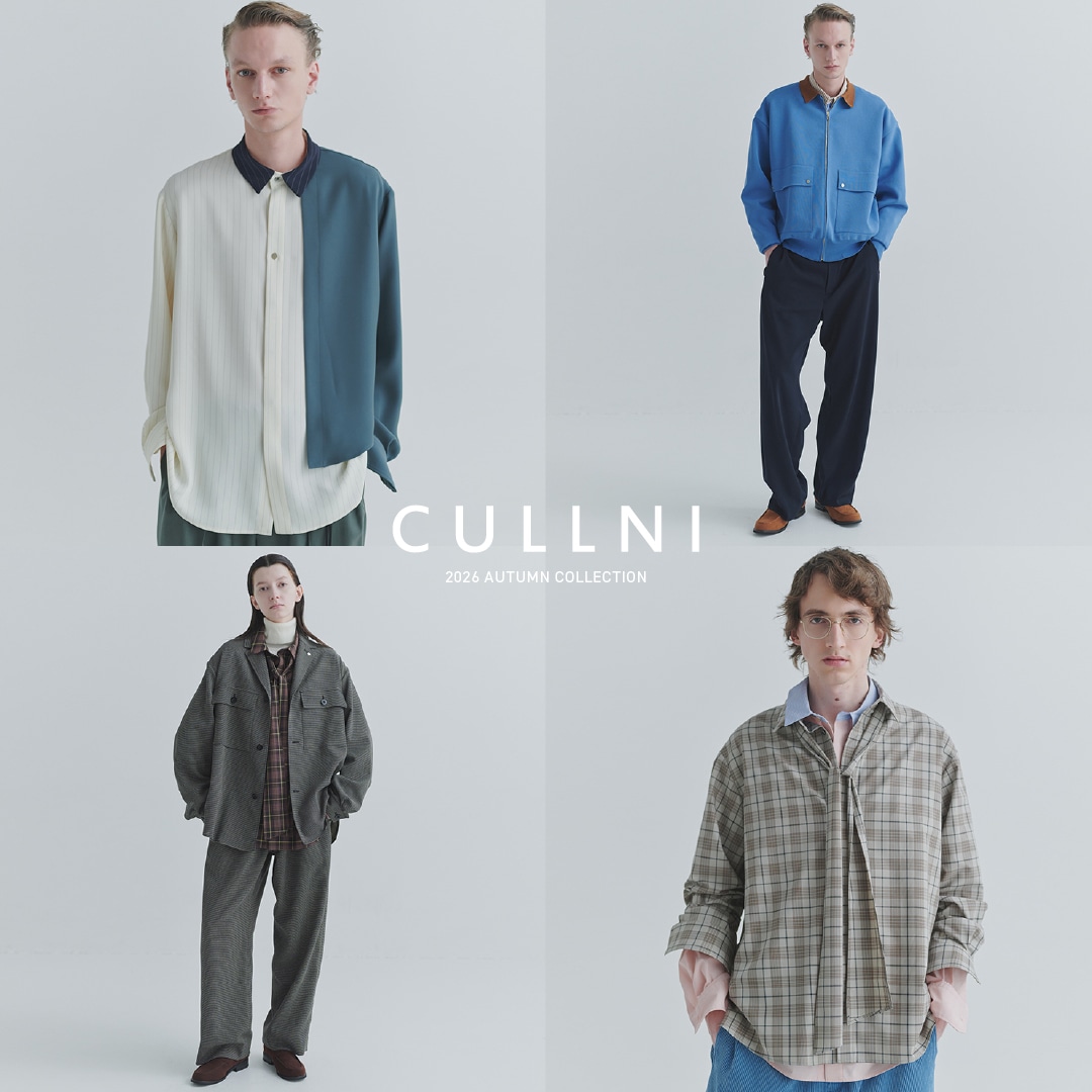 CULLNI 26AW COLLECTION
