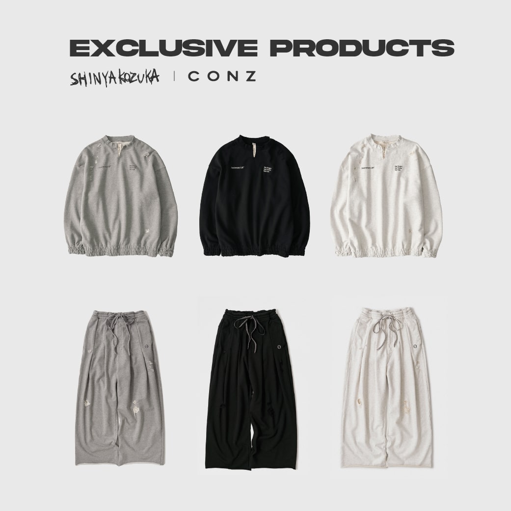 CONZ×SHINYAKOZUKA exclusive collection