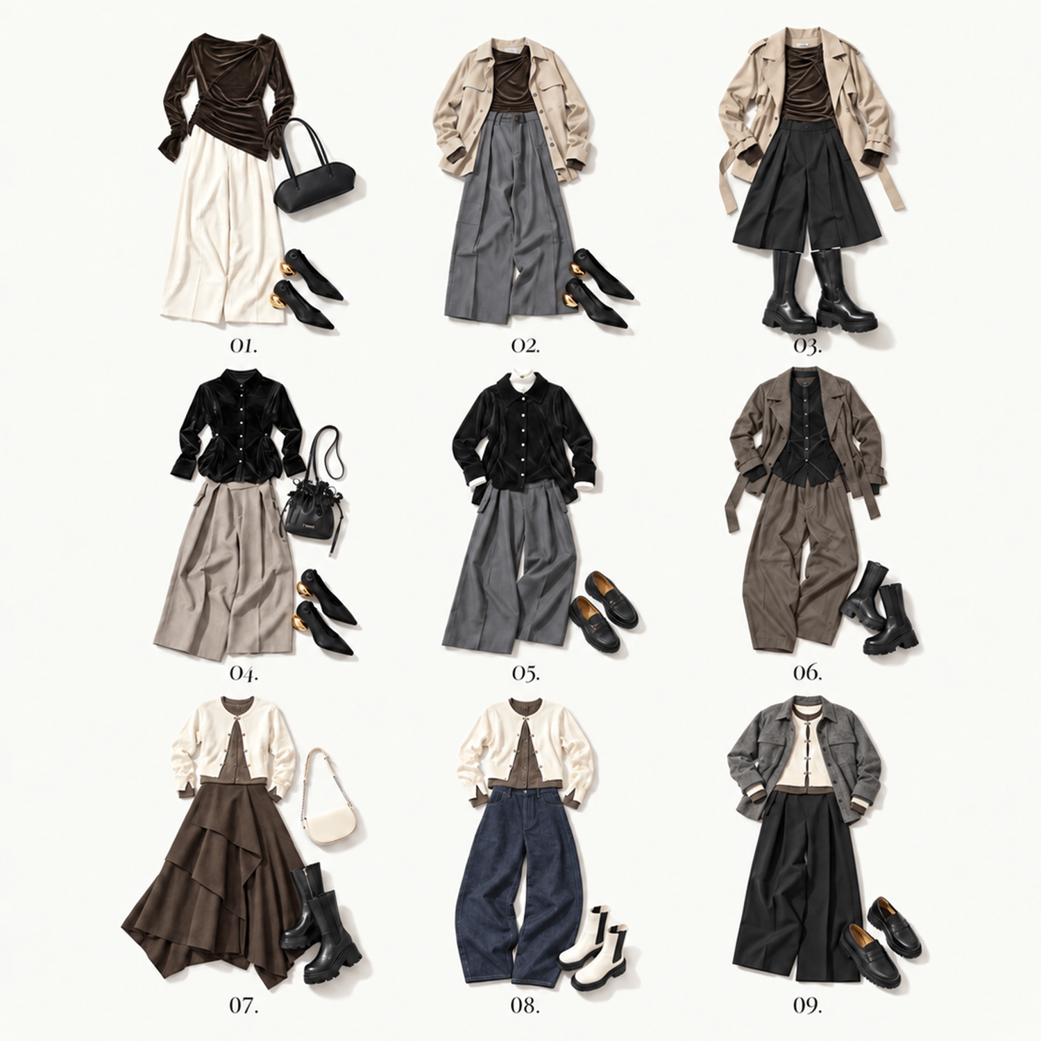 9 LOOKS FOR AUTUMN