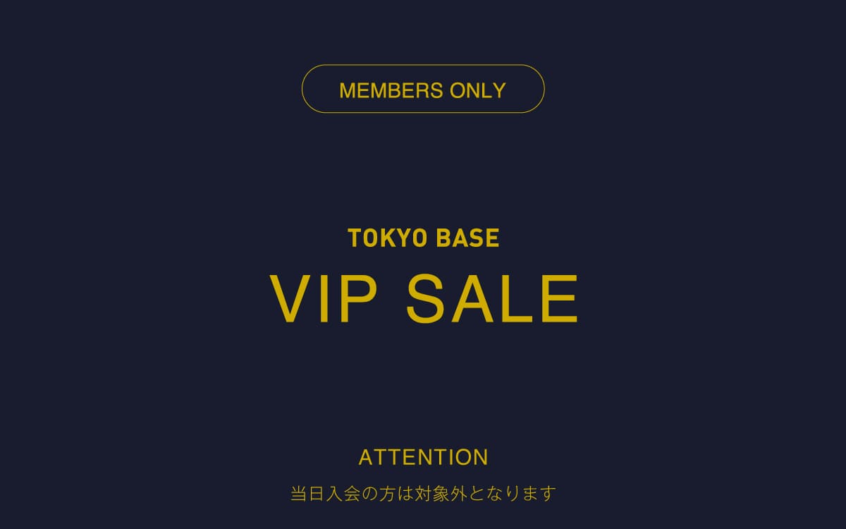 2024 SUMMER PUBLIC TOKYO VIP会員様限定SALE｜PUBLIC TOKYO ONLINE STORE