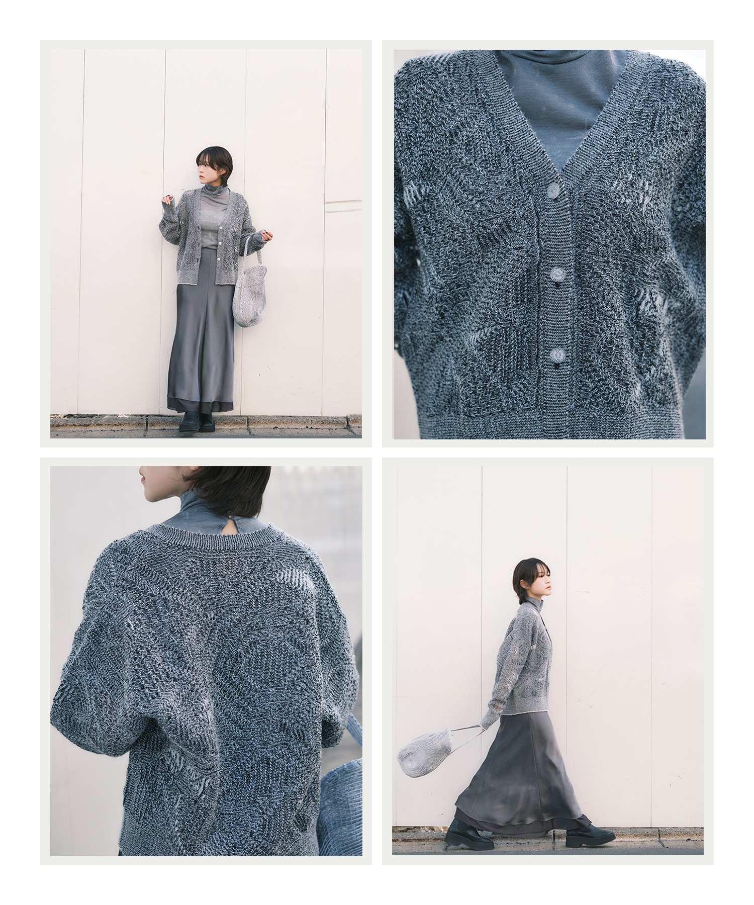 ［Make Stuff '26］しも.家族でシェアプルオーバーセット　チャコール Mame Kurogouchi×STUDIOUS｜ STUDIOUS ONLINE公式通販サイト