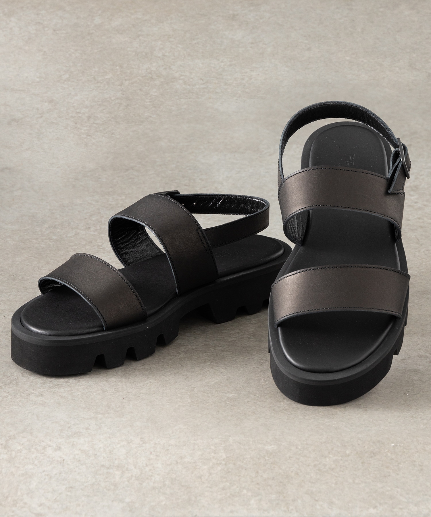 BACK STRAP SANDALS with Chunky